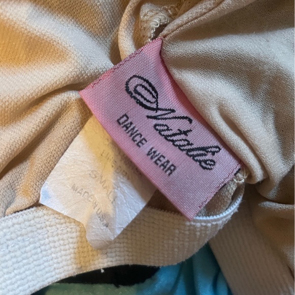 Natalie Dancewear 3/4 Sleeve Colorblock Leotard (Adult S) - Picture 2 of 3